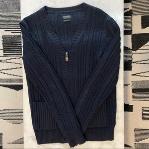 **SOLD** All Saints Spitalfields Zip Cardigan
